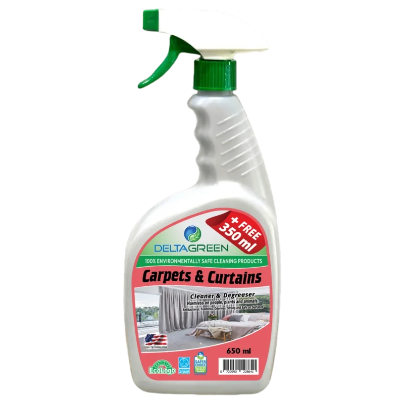 Carpets and Curtains Cleaner & Degreaser